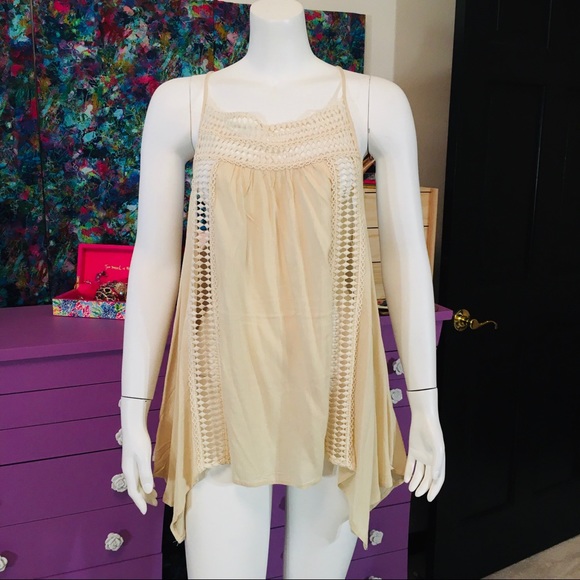 Maronie From Anthropologie Crochet Swing Tank - Picture 4 of 8